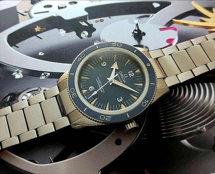 Omega Seamaster 300 Master Co-Axial Titanium Wristwatch Ref. 233.90.41.21.03.001